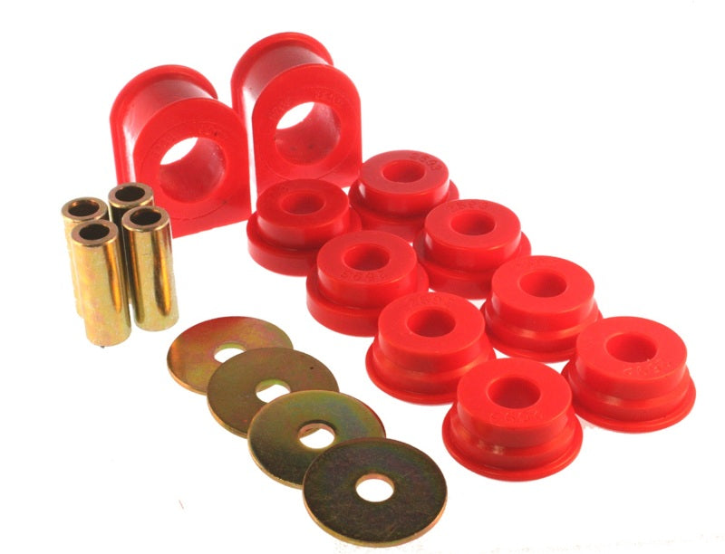 Energy Suspension 32Mm Frt Sway Bar Set - Red - 4.5186R