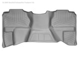 WeatherTech 07-13 Chevrolet Silverado Extended Cab Rear FloorLiner - Grey - 460669