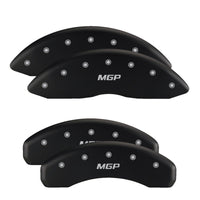 MGP 4 Caliper Covers Engraved Front & Rear MGP Red finish silver ch - 14036SMGPRD