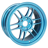 Enkei RPF1 17x9 5x114.3 35mm Offset 73mm Bore Emerald Blue Wheel - 3797906535EB