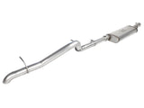 aFe MACHForce XP Exhaust Cat-Back 3in SS-409 Hi-Tuck inRBin 12-14 Jeep Wrangler Unlimited V6 4Dr - 49-46232