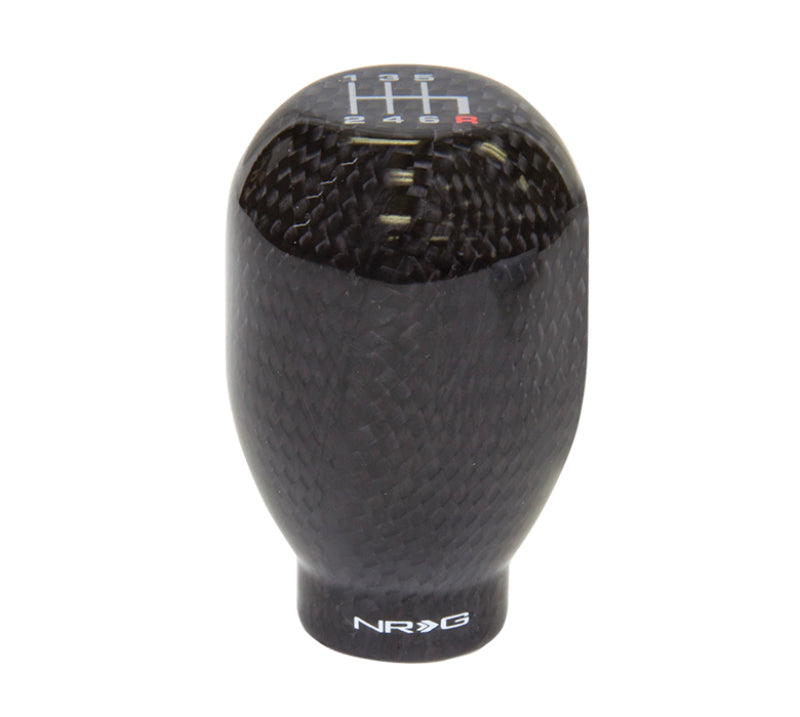 NRG Shift Knob 42mm - Black Carbon Fiber (5 Speed) - SK-100BC