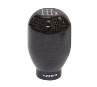 NRG Shift Knob 42mm - Black Carbon Fiber (5 Speed) - SK-100BC