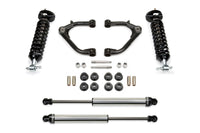 Fabtech 07-18 GM C/K1500 w/OE Forged UCA 2in UCA System w/DL 2.5 Coilovers & Rear DL Shocks - K1061DL