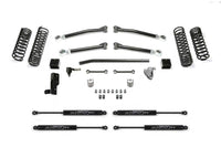 Fabtech 2018 Jeep JL 4WD 4-Door 3in Trail System w/Stealth Shocks - K4117M