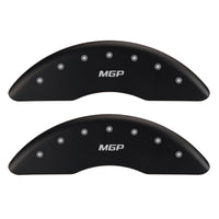 MGP 4 Caliper Covers Engraved Front & Rear MGP Red finish silver ch - 34003SMGPRD
