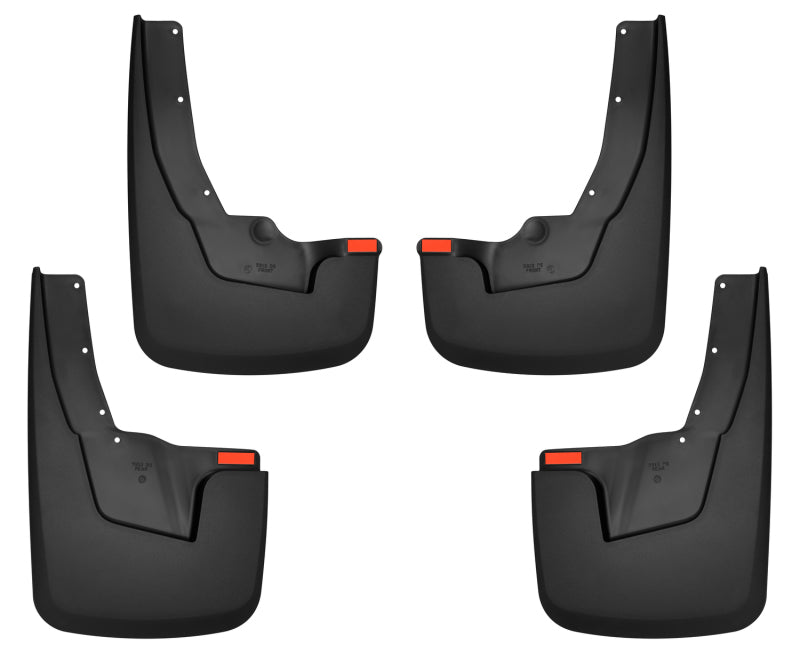 Husky Liners 2019 RAM 1500 w/ OEM Fender Flares Custom-Molded Front & Rear Mud Guards - 58136