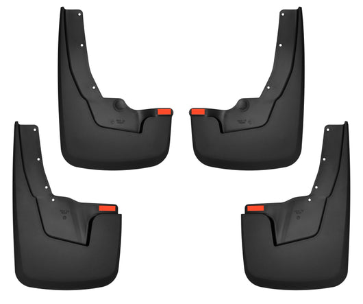 Husky Liners 2019 RAM 1500 w/ OEM Fender Flares Custom-Molded Front & Rear Mud Guards - 58136