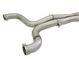 aFe MACHForce XP 3in 304 SS Axle-Back Dual Exhaust (NPP) w/ Polished Tips 16-17 Camro SS V8-6.2L - 49-34068-P