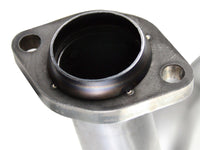 aFe Twisted Steel Delete Down-Pipe and Y-Pipe 2 to 2-1/2in Alum Steel Exhaust 12-16 Jeep Wrangler - 48-06210