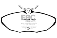 EBC Brakes Greenstuff 2000 Series Sport Pads - DP21221/2