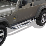 Westin 2004-2006 Jeep Wrangler Unlimited 2 Door Signature 3 Nerf Step Bars - Chrome - 25-2850