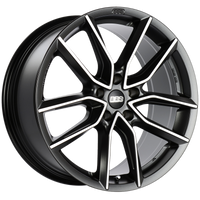 BBS SX 17x7.5 5x120 ET43 CB72.5 Sport Silver Wheel - SX0401SK