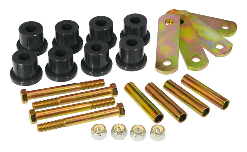 Prothane 62-74 Chevy Camaro/Nova HD Shackle Bushings - Black - 7-1053-BL