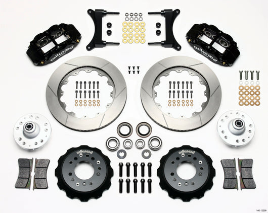Wilwood Narrow Superlite 6R Front Hub Kit 14.00in 79-87 GM G Body - 140-12299