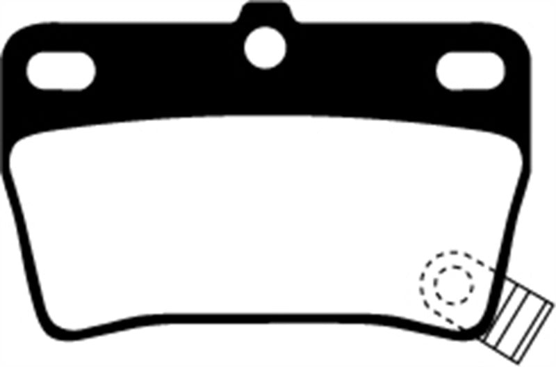 EBC 03-05 Toyota RAV 4 2.4 Greenstuff Rear Brake Pads - DP61403