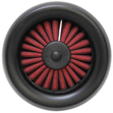 AEM DryFlow Air Filter - Round Tapered 5in Top OD x 6 Base OD x 5.563in H x 3in Flange ID - 21-203D-XK