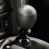 Raceseng Slammer Shift Knob (Gate 1 Engraving) Mazda Miata ND Adapter - Graphite Texture - 08211GTE-08011-0811012