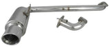 Injen 11 Scion tC 60mm 304SS Axle-Back Exhaust - SS Resonated T w/ Rolled Lip - Injen embossed logo - SES2117