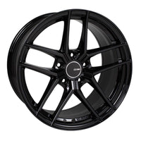 Enkei TY5 19x8.5 5x114.3 50mm Offset 72.6mm Bore Black Wheel - 498-985-6550BK