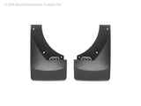 WeatherTech 07-13 Chevrolet Tahoe No Drill Mudflaps - Black - 120015