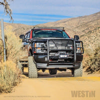 Westin 2017-2018 Ford F-250/350 HDX Winch Mount Grille Guard - Black - 57-93905