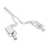 Stainless Works 2009-15 Cadillac CTS-V Wagon 3in Catback System X-Pipe Chambered Mufflers 4in Tips - CTSV9WGCBHDR