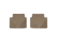 WeatherTech 08-12 Honda Accord Rear Rubber Mats - Tan - W150TN
