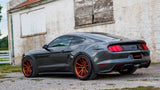 Corsa 2015 Ford Mustang GT 5.0 3in Axle Back Exhaust Black Dual Tips (Touring) - 14329BLK