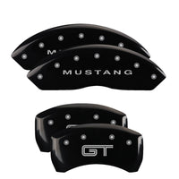 MGP 4 Caliper Covers Engraved Front & Rear MGP Yellow finish black ch - 10198SMGPYL