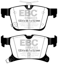 EBC 2016+ Chrysler Pacifica (RU) 3.6L Ultimax2 Rear Brake Pads - UD1901