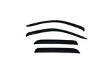 AVS 05-11 Dodge Dakota Quad Cab Ventvisor Outside Mount Window Deflectors 4pc - Smoke - 94656