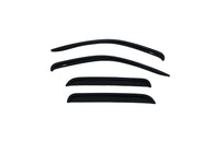 AVS 05-11 Dodge Dakota Quad Cab Ventvisor Outside Mount Window Deflectors 4pc - Smoke - 94656