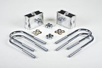 Belltech LOWERING BLOCK KIT 3inch WITH 2 DEGREE ANGLE - 6202