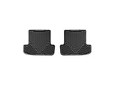 WeatherTech 10+ Mercedes-Benz E-Class Coupe Rear Rubber Mats - Black - W166