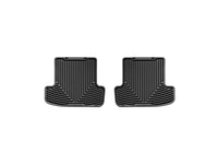 WeatherTech 10+ Mercedes-Benz E-Class Coupe Rear Rubber Mats - Black - W166