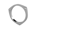 QTP 4in Weld-On QTEC 3 Bolt Flange - 10400F