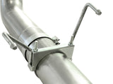 aFe MACHForce XP 5in DPF-Back 409SS Exhaust Dodge Diesel Trucks 07.5-12 L6-6.7L (td) Black Tip - 49-42016-B
