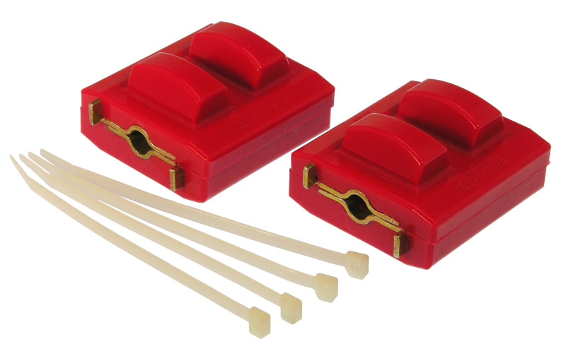 Prothane GM Motor Mount Small Clamshell - Red - 7-506