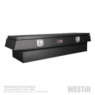 Westin/Brute High Cap 72in Stake Bed Contractor TopSider w/ Base Drawers - Textured Black - 80-TB400-72-BD-BT