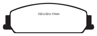 EBC 08-10 Pontiac G8 3.6 Bluestuff Front Brake Pads - DP51833NDX
