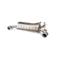 Akrapovic 2019 Toyota Supra (A90) Slip-On Line (Titanium) - S-TY/T/1H