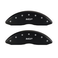 MGP 4 Caliper Covers Engraved Front & Rear MGP Red finish silver ch - 39015SMGPRD