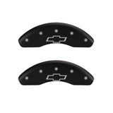 MGP 4 Caliper Covers Engraved Front & Rear MGP Red finish silver ch - 14234SMGPRD