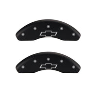MGP Front set 2 Caliper Covers Engraved Front MGP Red finish silver ch - 14230FMGPRD