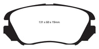 EBC 10+ Buick Allure (Canada) 3.0 Greenstuff Front Brake Pads - DP22013