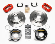 Wilwood Forged Dynalite P/S Park Brake Kit Red BOP Axle 2.75in Bearing 2.75 Offset - 140-13511-R