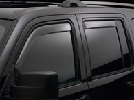 WeatherTech 15+ Jeep Renegade Front and Rear Side Window Deflectors - Light Smoke - 72783