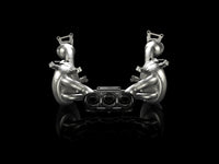 Akrapovic 10-15 Ferrari 458 Italia/458 Spyder Slip-On Line (Titanium) w/ Carbon Tips - MTP-FE458H