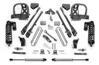 Fabtech 11-13 Ford F450/550 4WD 10 Lug 6in 4 Link System w/DL 4.0 Coilovers & Rear DL Shocks - K2159DL